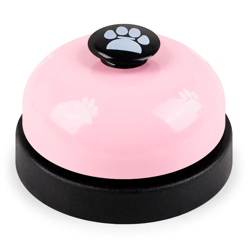 AHUAPET Training Dog Toys Pet Toy Training Called Dinner Small Bell Footprint Ring Puzzle Food Toy For Teddy Puppy IQ Train E AHUAPET Training Dog Toys Pet Toy Training Called Dinner Small Bell Footprint Ring Puzzle Food Toy For Teddy Puppy IQ Train E