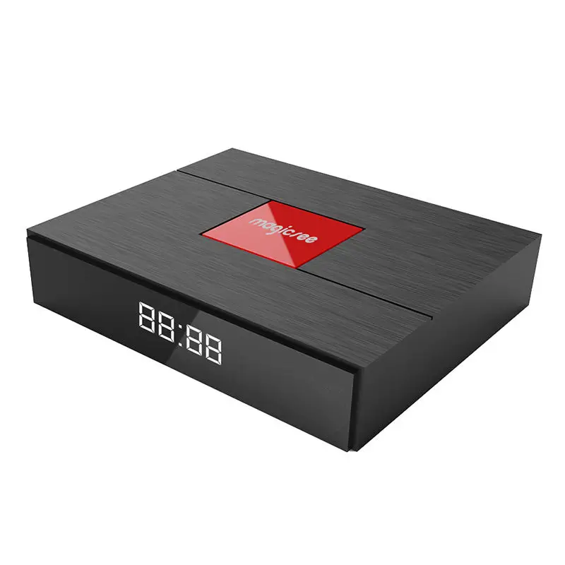 ТВ приставка Magicsee C400 Plus Android 7 1 Dual Wifi Amlogic S912 четырехъядерный 3G + 32G Smart TV Box с HD 4K