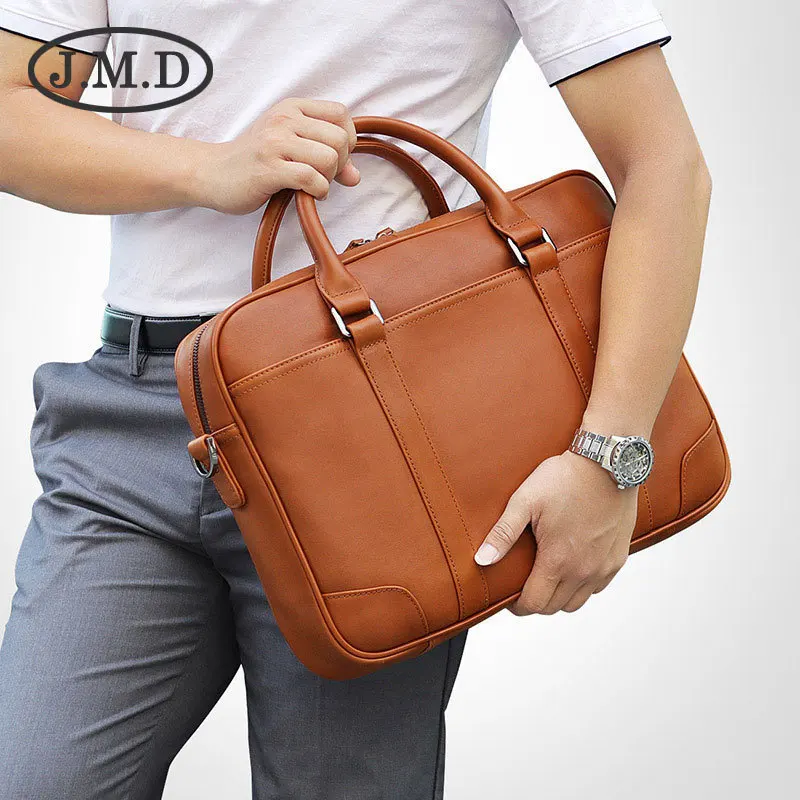 

Man Genuine Leather Handbag Computer Package Business Briefcase Concise Practical Fashion New luxury brand men messenger bag