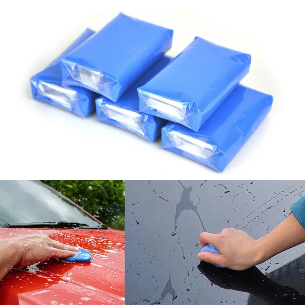 Clay Bar Detailing Auto Car Clean Wash Cleaner Sludge Mud Remove Magic Blue P | Автомобили и мотоциклы