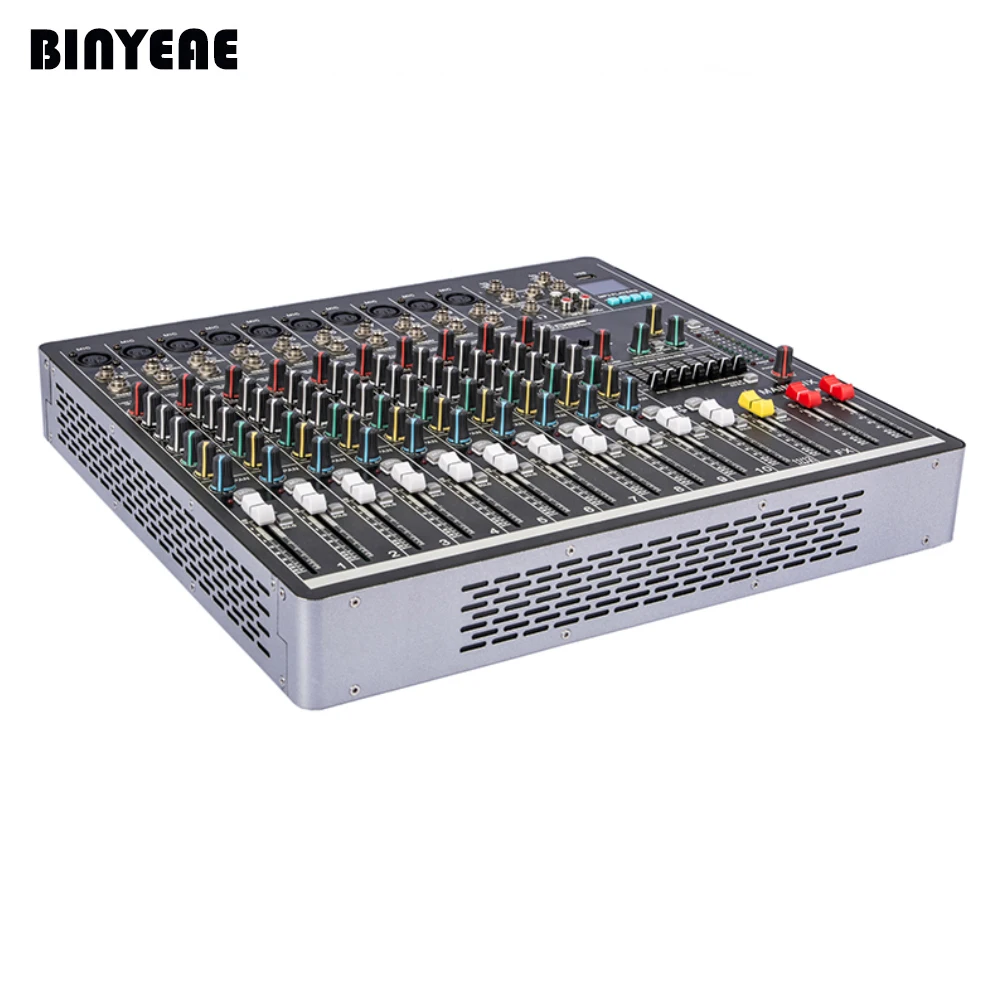 Профессиональный звуковой микшер 10 каналов микшерный пульт YA1000 Mezcladora De DJ|dj console|dj