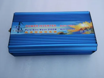 

Pure Sine Wave Inverter 2500W (5000W Peak Power)12V/24V DC to 110V/220V AC CE RoHS