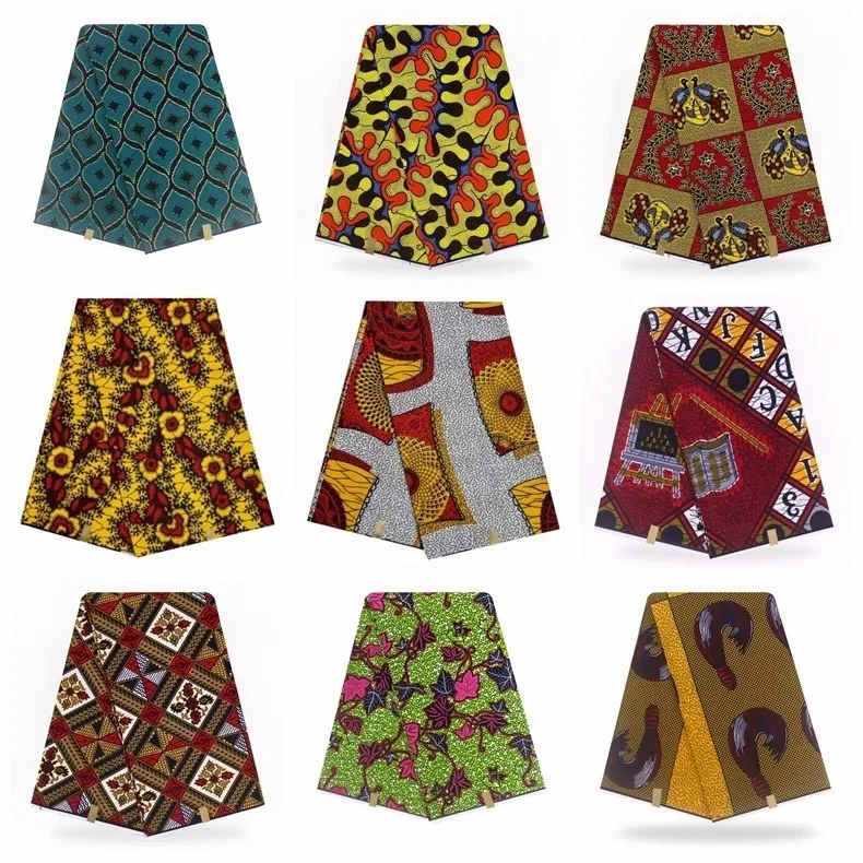 

Pagne Dutch Veritable Wax Cotton 6yards Dutch Wax African Veritable Wax For Ankara Dress High Quality African Ankara Fabric