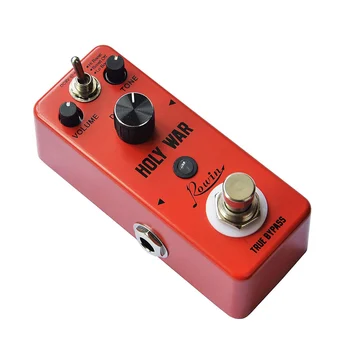 

Rowin Lef - 305 Guitar Effects Classical Holy War Heavy Metal Distortion Effects Pedal Three Working Modes True Bypass Design