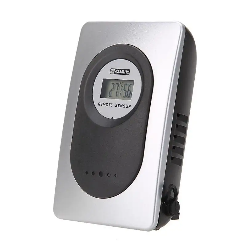 

Wireless Weather Station Digital LCD Thermometer Hygrometer Station Temperature Humidity With Alarm Clock Barometer Station