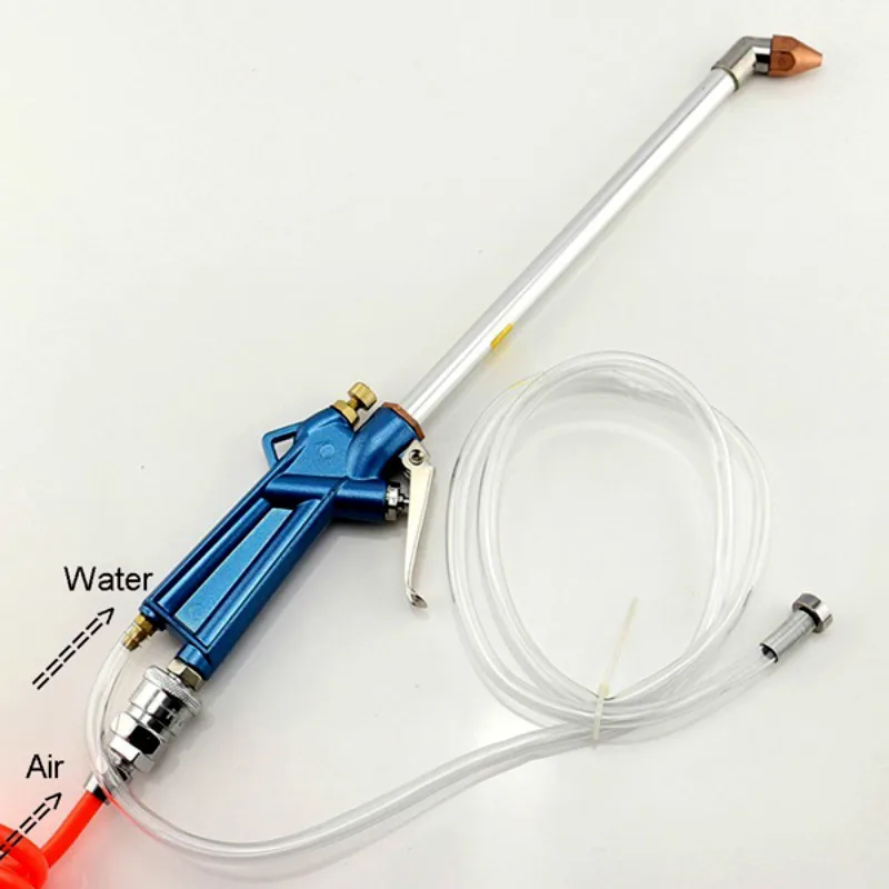 1 комплект, автомобильный Воздушный Двигатель высокого давления для автомобиля, распылитель для пыли, пистолет для мытья, чистящий набор, превосходный