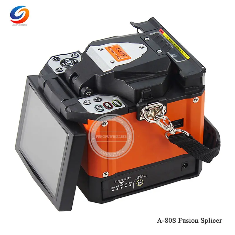 Good quality A 80S Orange Automatic Fiber Optic Fusion Splicer Fiber