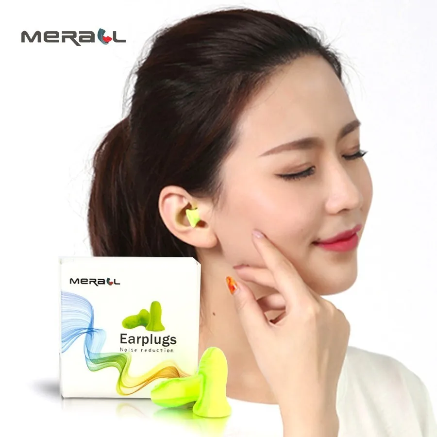 

1 Pair/Box Soft Foam Ear Plugs Anti Noise Snore Earplugs Noise Reduction Sound Insulation Ear Protection Comfortable Earplugs