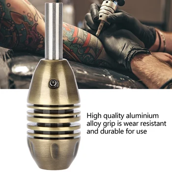 

25mm Copper Olive Non-slip Tattoo Gun Grip Tube Eyebrow Tattoo Auto Self-lock Tattoo Accessaries tattoo cartridge grip