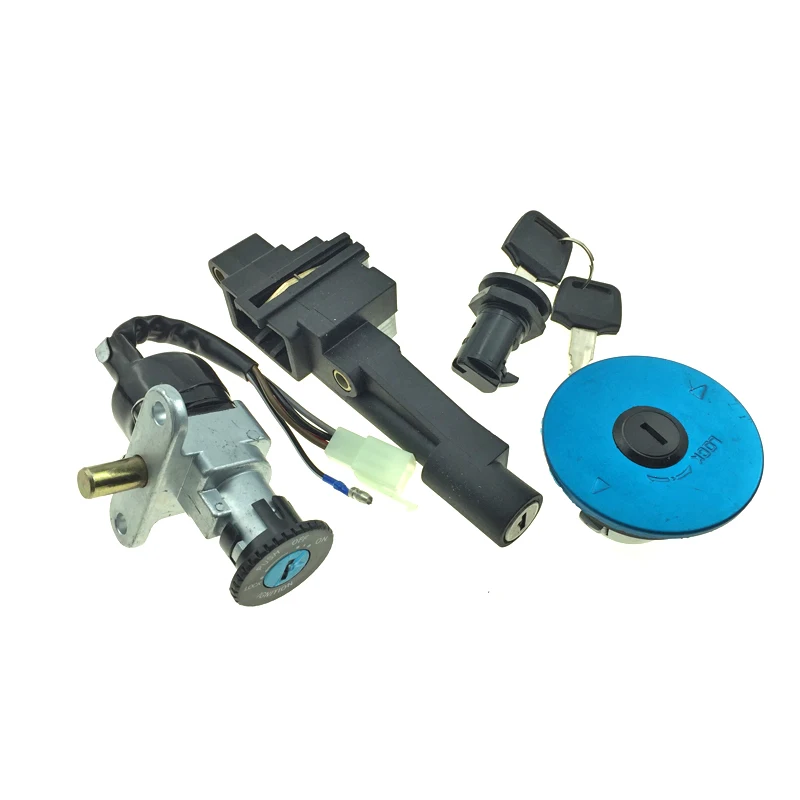 

3KJ JOG 50 Lock Ignition Key Switch Set Seat Lock Key kit For Chinese QJ Keeway Scooter Yamaha JOG50 Motorcycle spare part