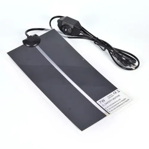 

Heat Mat Reptile Brooder Incubator Heating Pad Warm Heater Pet Supply 5W 7W 14W
