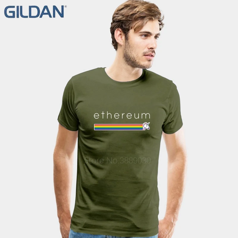 Rainbow Ethereum Symbol T Shirt Men Summer Short Sleeve Thanksgiving Day Custom Big Size Team Tshirt Rainbow Ethereum Symbol T Shirt Men Summer Short Sleeve Thanksgiving Day Custom Big Size Team Tshirt