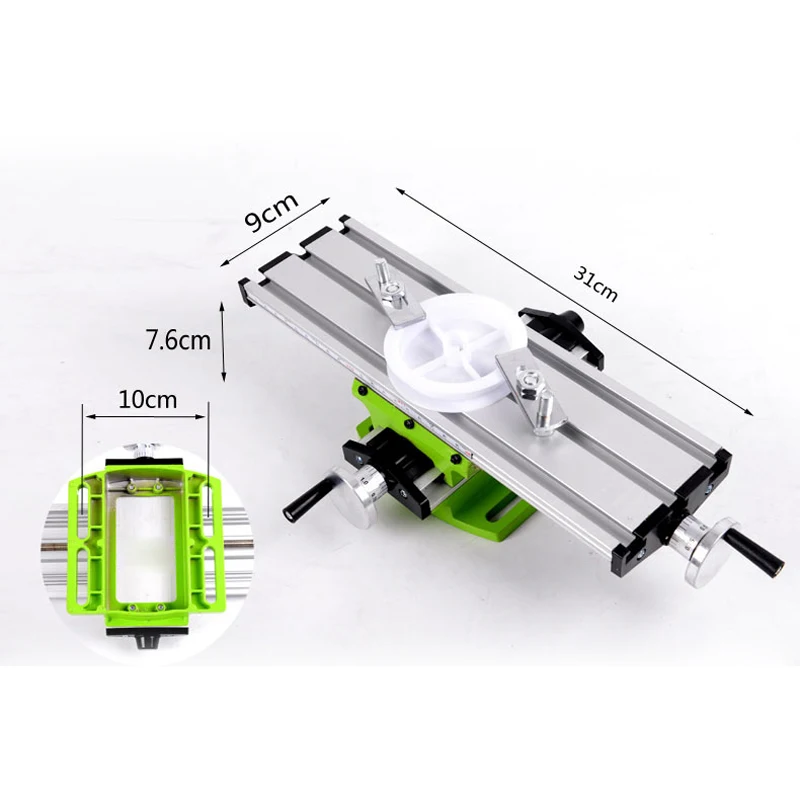 

1 *Double Track Worktable For Mini Bench Drill And Drill Bracket Series