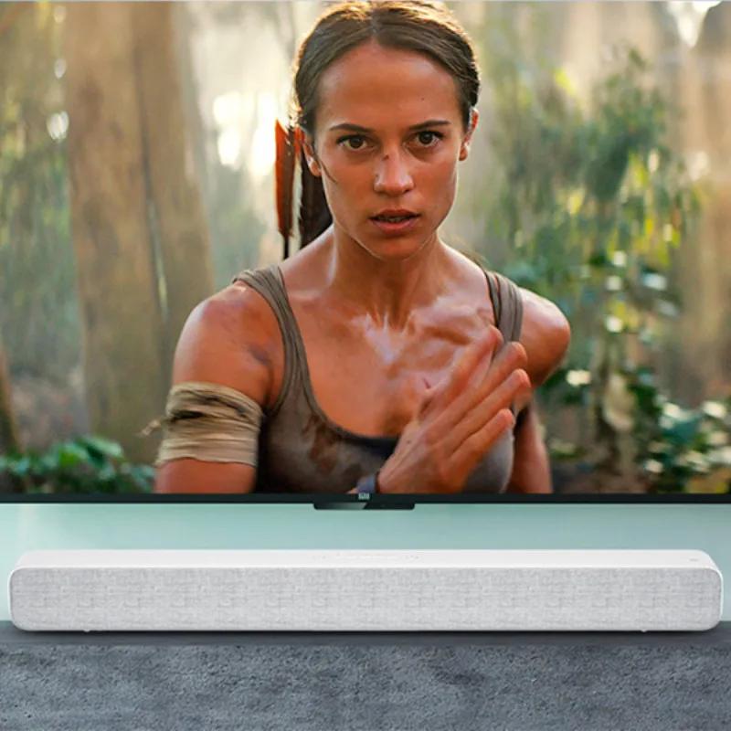 Беспроводная звуковая панель Xiaomi для телевизора Bluetooth динамик стильная ткань