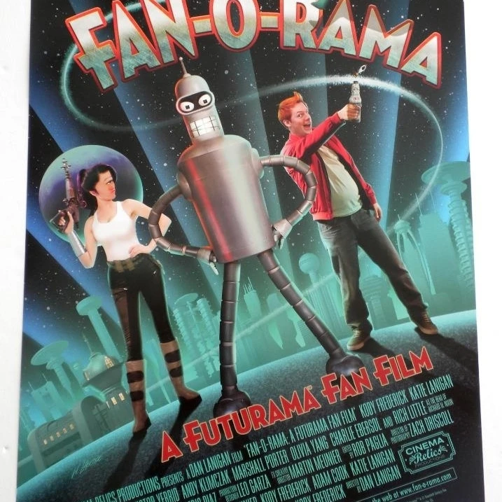 SDCC 2016 EXCLUSIVE Fan-O--Rama A FUTURAMA FAN FILM Movie Poster 11 x 17 | Дом и сад