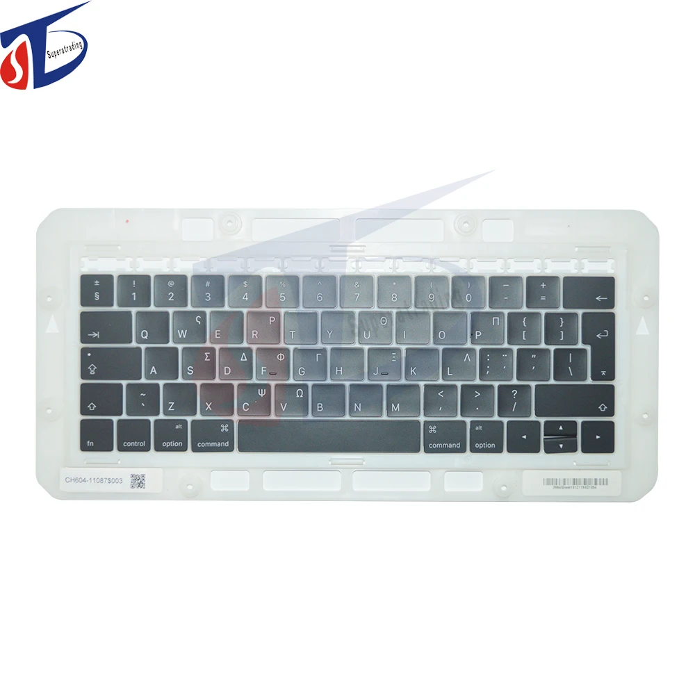 Новый ноутбук A1706 A1707 греческий клавиши для Macbook Pro retina 15 "GR клавиатура Keycap Greecel Стандартный ключи конца 2016 года Mid 2017