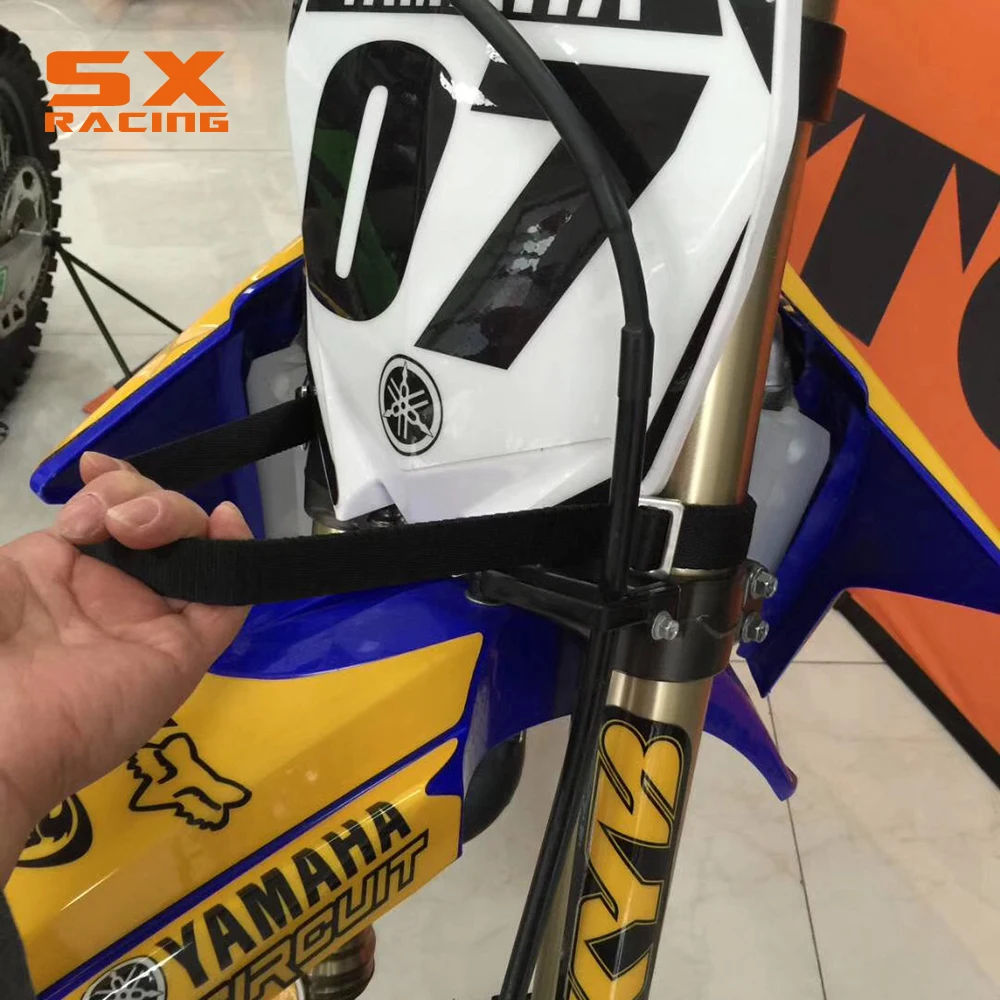 Мотоцикл Универсальный вилка спасательный ремень тянуть Слинг для HONDA YAMAHA KTM SUZUKI