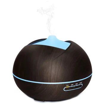

Eu Plug 400Ml Air Humidifier Ultrasonic Aromatherapy Diffuser With 7 Color Led Lights For Home Aroma Essential Oil Diffuser Ar