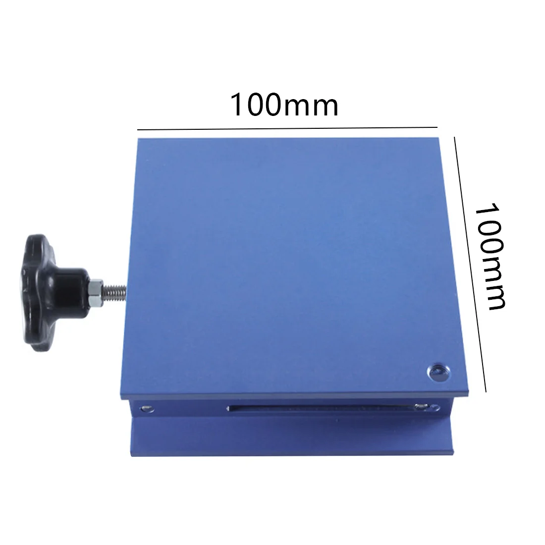  Aluminum Router Lift Table Woodworking Engraving Lab Lifting Stand Rack Lift Platform 100*100mm