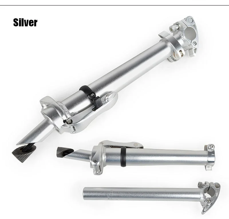 Folding Bike Adjustable Stem Quick-Release Fit Handlebar Without thread 25.4mm