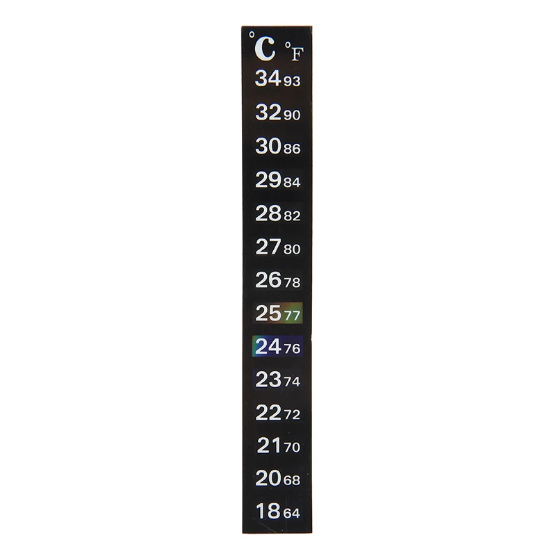 

Digital Dual Scale Aquarium Fish Tank Thermometer Temperature Sticker Stick On