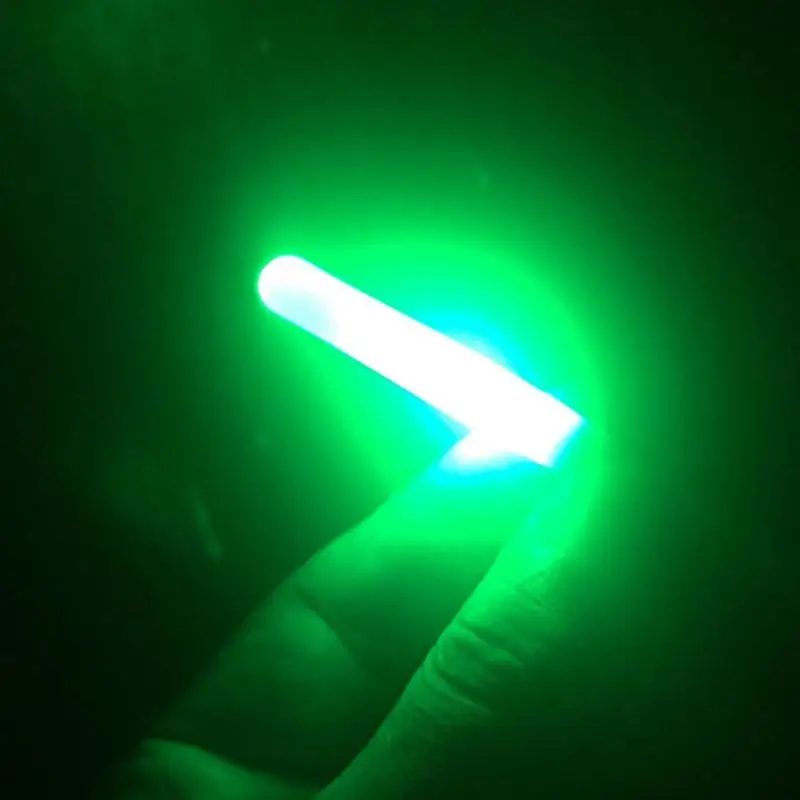 البحر الصيد تعويم Lightstick ضوء قضيب تعويم ليلي أضواء الظلام الوهج عصا للماء متوهجة مصباح ل قصبة الصيد
