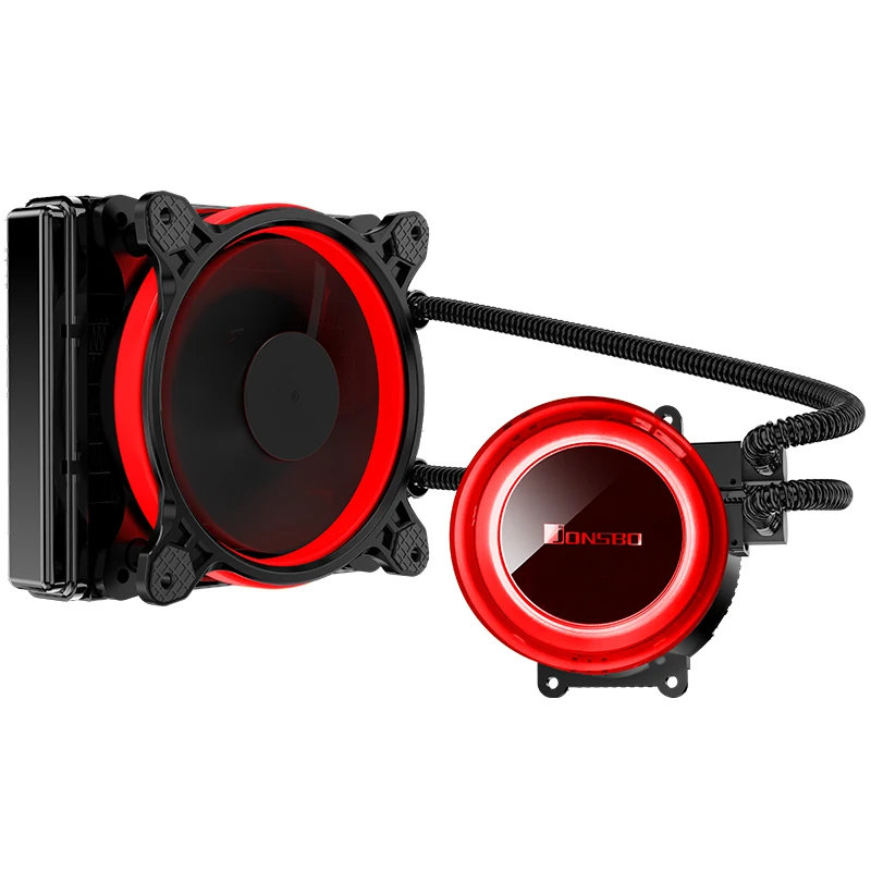 Jonsbo Tw2 120 Cpu водяное охлаждение 4Pin 12 см вентилятор Rgb Aura 256 цветов авто Замена
