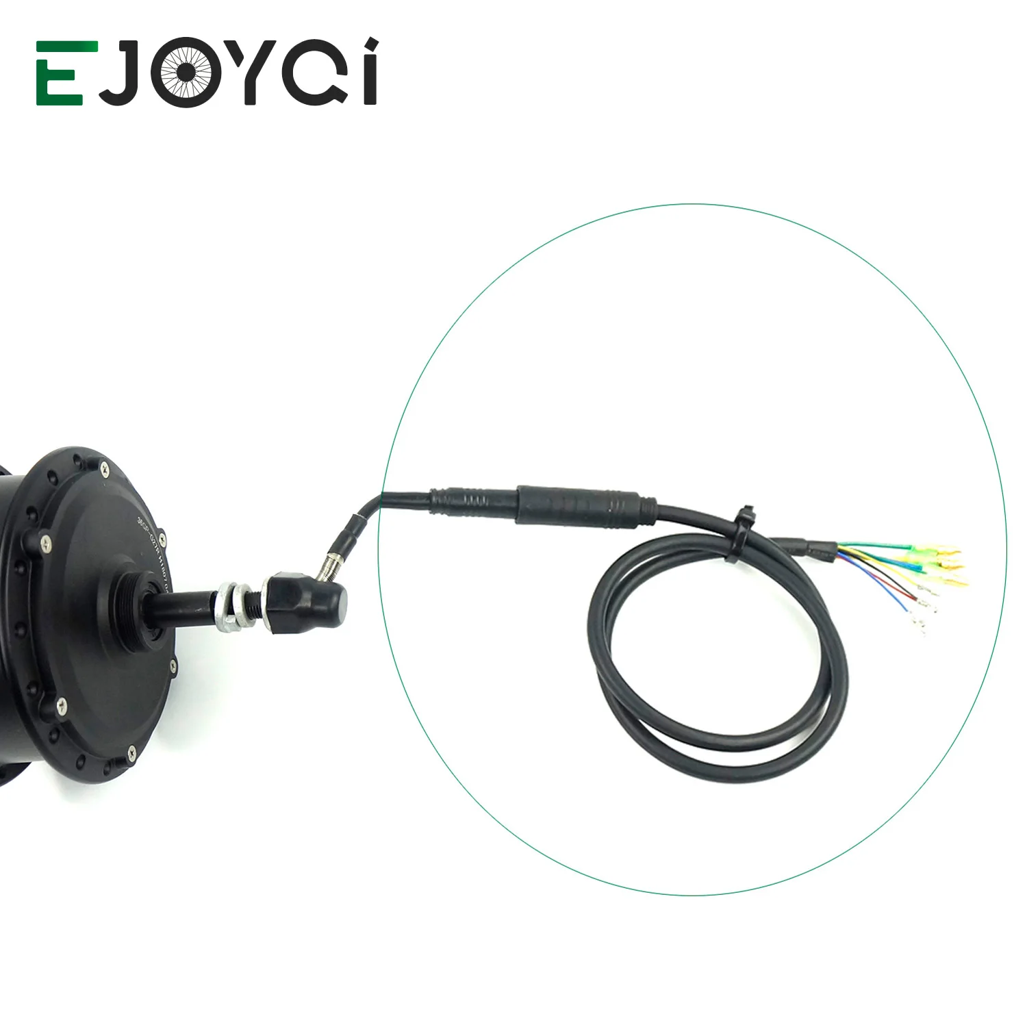 

EJOYQI Convert Extension Cable for ebike Motor 9 pin 12-72V Conversion Line waterproof SM connector free shipping