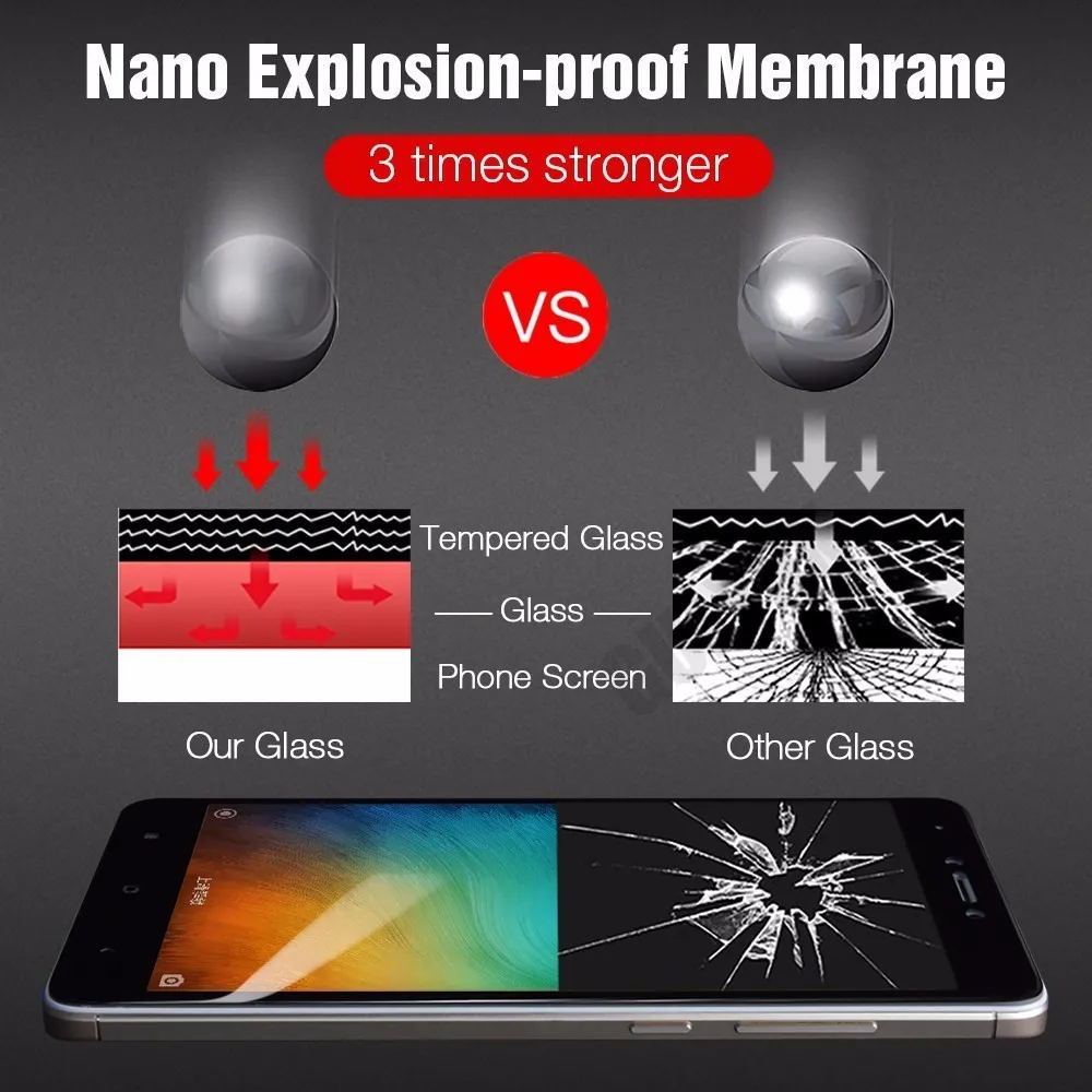 5D закаленное стекло для Xiaomi Redmi Note 4X 5 6 Pro защита экрана 5A 6A защитная пленка