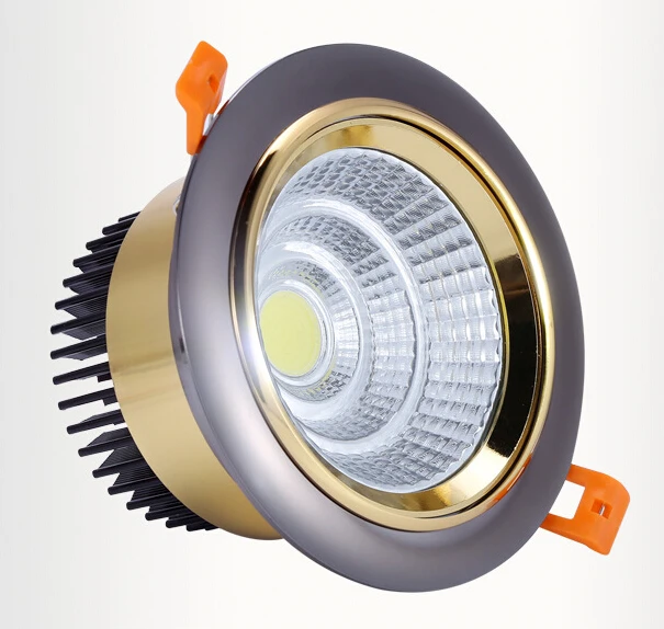

Free Shipping Super Bright 10W 15W Dimmable Led COB Ceiling Light 110V 220V Led Down Light With Led Driver AC85-265V