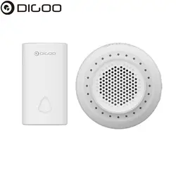 DIGOO DG-SD20 автономный водостойкий беспроводной домашний без аккумулятора Регулируемый дверной звонок EU/UK/US Plug сигнализация комплекты