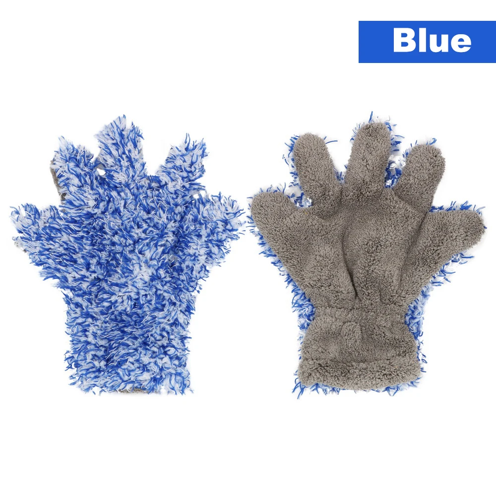 

Auto Care Window Wash Tool Car Washer Car-styling Soft Microfiber Car Cleaning Car Washing Gloves