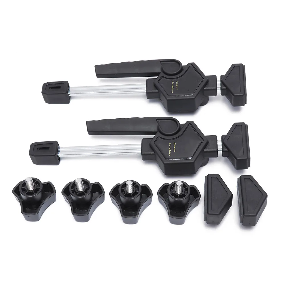 

Woodworking Clamp Quick Ratchet Release Speed Squeeze Woodworking Clamp Clip Kit Spreader Gadget Tool DIY