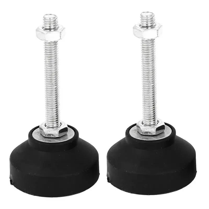 

Screw On Adjustable Desk Leveling Foot Furniture Glide M8x60mm 2pcs