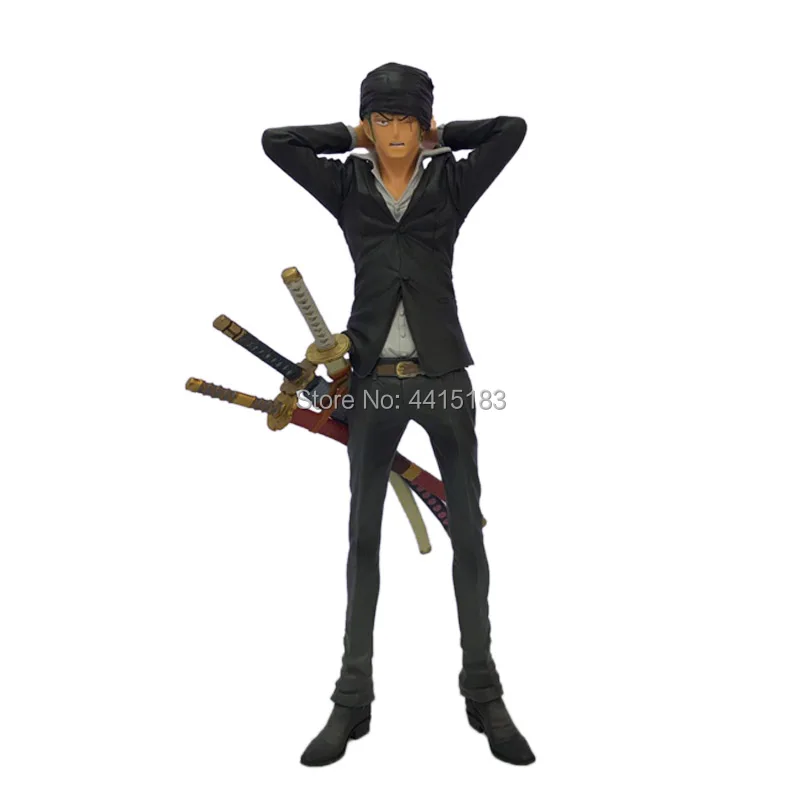 3 Styles Anime One Piece Roronoa Zoro PVC Action Figure Doll Collectible Model Baby Toy Christmas Gift For Children