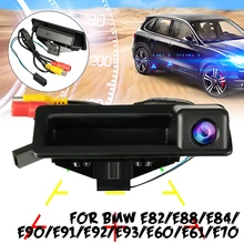 170 Gradi Macchina fotografica di Sostegno della Macchina Fotografica D’inversione Grandangolare HD del CCD di Retrovisione Per BMW E82 E88 E84 E90 E91 E92 e93 E60 E61 E70