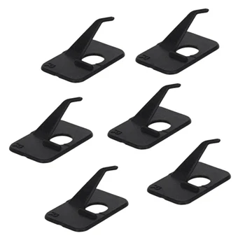 

6 Pieces Hunting Shooting Archery Recurve Bow Plastic Adhesive Arrow Rest Hunting Arrow Tools Accessories