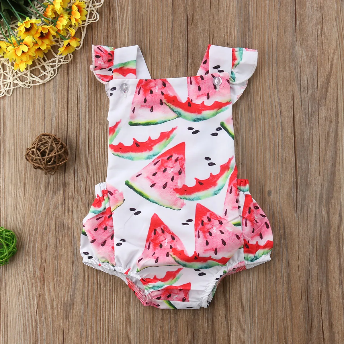 Bodysuits Lovely Toddler Newborn Baby Infant Kids Girls Watermelon