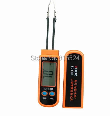 

VICTOR 6013B Resistance/Capacitance/Diode Intelligent Tweezers Tester