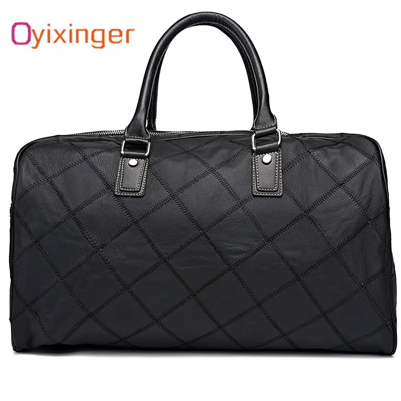 

Travel Bags For Men Cow Leather Bag Luggage Men's Bag For Women Duffle Bag Big Handbag Mala Bolsa Malas De Viagem Packing Cubes