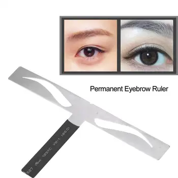 

Permanent Makeup Tattoo Eyebrow Measure Ruler Shaping Stencil Eyebrow Balance Extension Ruler Eyebrow Designer Tattoo Accessory