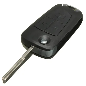

3 Buttons Replacement Remote Flip Key Fob Shell For Vauxhall/OPEL Astra Vectra Zafira for Omega Signum No Battery