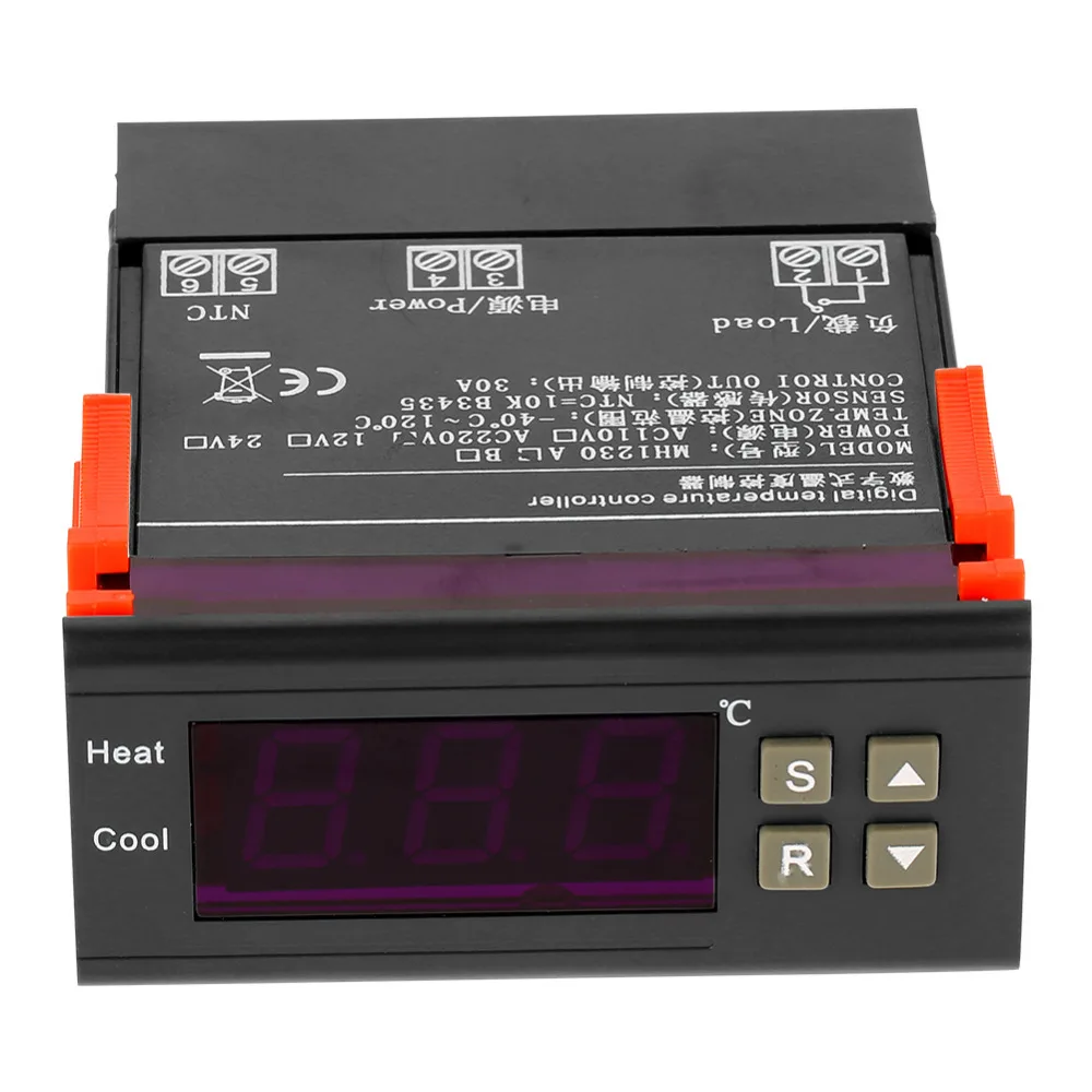 Цифровой регулятор температуры 30A MH1230A AC220V охлаждения высокое качество|Приборы