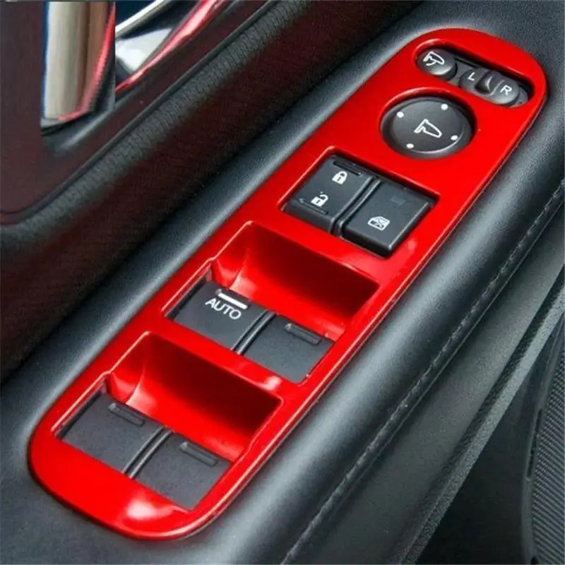 

Modified Automobile Window Door Interior Dashing Car Styling Bright Sequins Decoration Accessories 15 16 17 FOR Honda Vezel