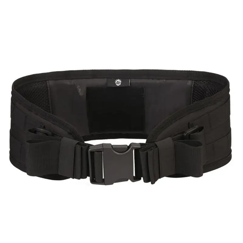 

Men Tactical Outer Waist Belt Army Military Camouflage Molle Girdle Padded Cs Belt Multi-use Equipment Airsoft Wide Belts