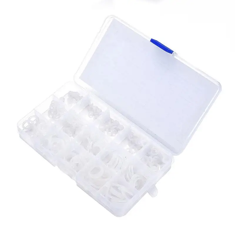 

250pcs/set Soft Nylon Washers Plastic Washers Insulation washers Plumbing Leak-proof Gaskets Kit