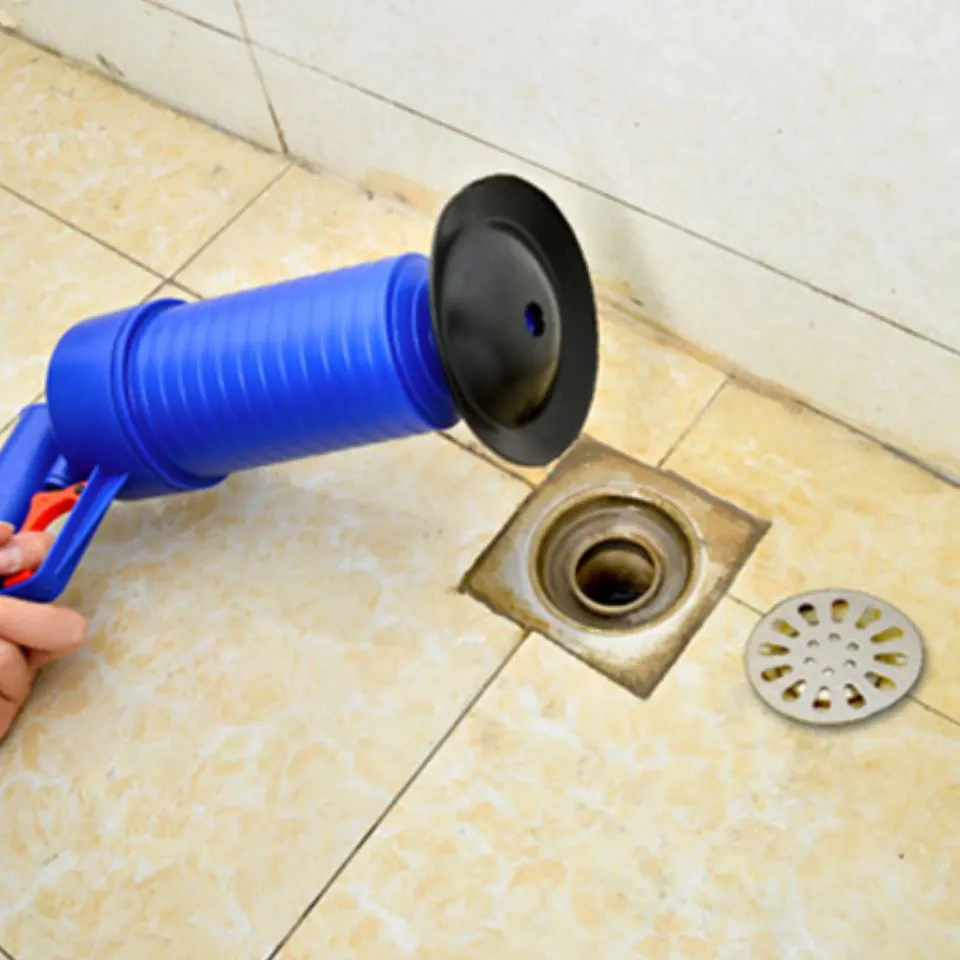Мощный ручной Плунжер для раковины высокого давления домашний воздушный сливной бластер насос/пистолет/очиститель/открывалка пластиковый разгрузочный Плунжер для туалета