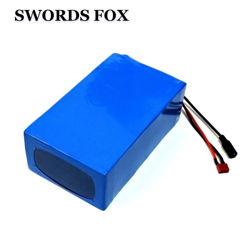 

SWORDS FOX 48V 1000W lithium battery 48V 20AH ebike battery 48V 2600mah cell electric bike battery with 30A BMS 54.6V 2A Charger