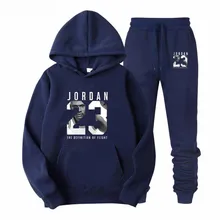 Tracksuit Men Set 2019 Autumn Casual Sportswear JORDAN 23 Suits Men's Two Piece Sets Pullover Hoodies+Pants Sweatsuit Slim Male Tracksuit Men Set 2019 Autumn Casual Sportswear JORDAN 23 Suits Men's Two Piece Sets Pullover Hoodies+Pants Sweatsuit Slim Male