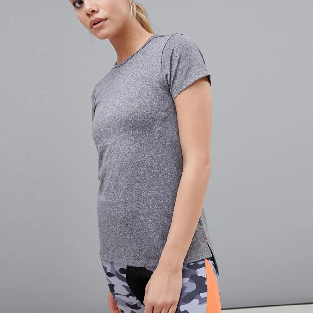 HDY Haoduoyi 2019 Summer Girls Hot Pure Color Simple Commuter Halter Sexy Sports Casual T-shirt HDY Haoduoyi 2019 Summer Girls Hot Pure Color Simple Commuter Halter Sexy Sports Casual T-shirt